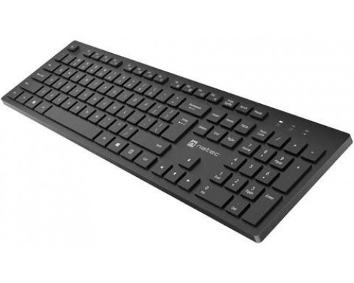 Natec KLAWIATURA NATEC HERRING WIRELESS US BEZPRZEWODOWA 2.4GHZ SLIM