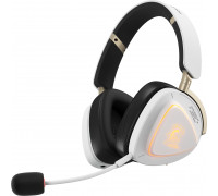 Asus ASUS ROG Delta II-KJP Zestaw słuchawkowy Przewodowy i Bezprzewodowy Opaska na głowę Gaming Bluetooth Czarny, Biały