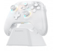 Pad Kontroler do gier Machenike G3 V2 bezwire ze stacją ładującą - white