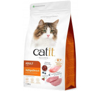 Catit Recipes Adult Poultry, karma sucha, dla kotów adults, poultry, 400g