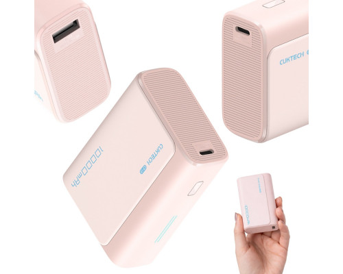 Cuktech Cuktech CP13 30W 10000mAh USB-C + USB-A - Pink