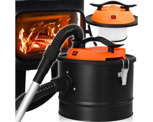 Retoo ODKURZACZ DO KOMINKA POPIOŁU PRZEMYSŁOWY GRUZU SEPARATOR PIECA MOCNY 10L