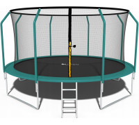 Garden Trampoline Funfit Garden Trampoline dla dzieci 404cm With outer mesh i drabinką