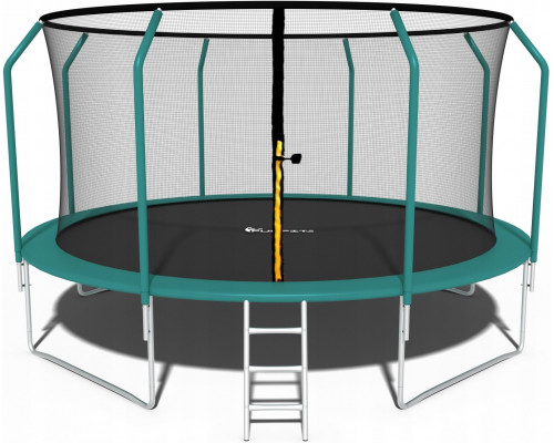 Garden Trampoline Funfit Garden Trampoline dla dzieci 404cm With outer mesh i drabinką