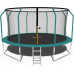 Garden Trampoline Funfit Garden Trampoline dla dzieci 404cm With outer mesh i drabinką