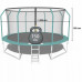 Garden Trampoline Funfit Garden Trampoline dla dzieci 404cm With outer mesh i drabinką