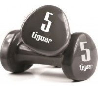 Tiguar dumbbells TI-HW0050 vinyl 2 x 5 kg