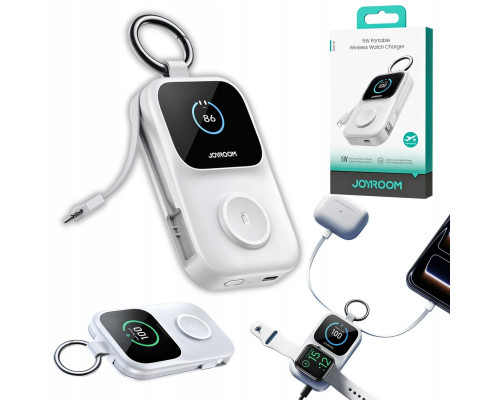 Joyroom Joyroom JR-W19 5000 mAh  ładowaniem bezprzewodowym zegarka 5 W White