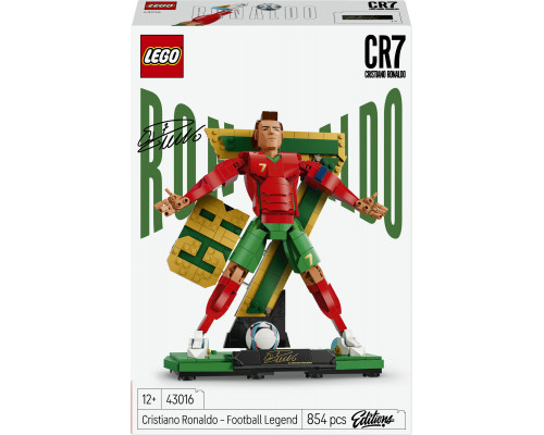 LEGO Editions Cristiano Ronaldo — piłkarska legenda (43016)