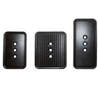 Asetek SimSports Forte Pedal Face Plates Powierwith chnia pedału for with estawu pedałów Forte Aluminium - with estaw 3 swith t.