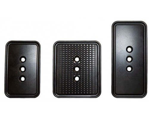 Asetek SimSports Forte Pedal Face Plates Powierwith chnia pedału for with estawu pedałów Forte Aluminium - with estaw 3 swith t.