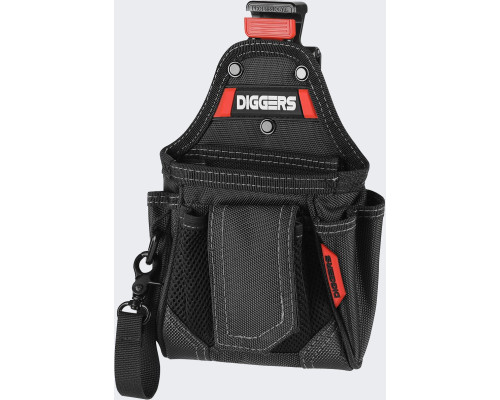 Rosfix Pocket Magazynowa Diggers Quick Click BLACKRED