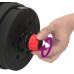 vidaXL vidaXL Zestaw hantli 2 w 1 40kg Black i red