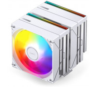 Jonsbo CB80 chłodzenie CPU, Dual-Tower, 2 x 120mm, PWM, ARGB - biały