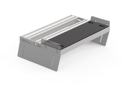 Sabelt Pedal Heel Rest EVO I podpórki na pięty Aluminium - cwith arny