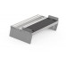 Sabelt Pedal Heel Rest EVO I podpórki na pięty Aluminium - cwith arny