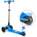 Ricokids Three-wheeled dla dzieci Balance świecąca w ciemności Ricokids Jelly - niebieska