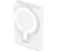 Savio Magazyn  SAVIO Power Bank Magnetic 10000mAh 20W White 5902768707762 BA-13 (5902768707762)