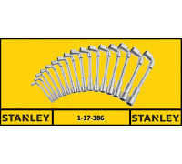 Stanley Zestaw 16 szt kluczy fajkowych 6/12 przebitych mat - 1-17-386 - 1-17-386