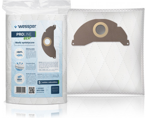 Wessper do Karcher MV 2, A 2054,A 2004,WD 2.200, 6.904-322.0 K13 - synthetic 5 pcs.