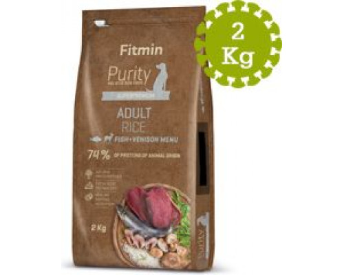 Fitmin  PURITY ADULT FISH& VENISON  2kg