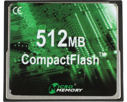 SD  MicroMemory Compact Flash 512 MB  (MMCF/512)