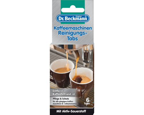 Dr. Beckmann Coffee machine cleaning tablets 6pcs.