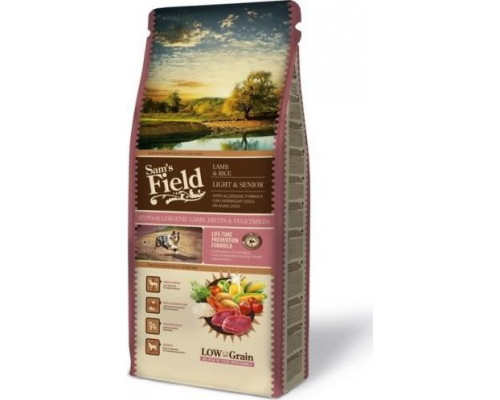 Sam`s Field Light & Senior Lamb & Rice, 13 kg