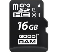 SD  GoodRam MicroSDHC 16 GB Class 10 UHS-I/U1  (M1AA-0160R12)