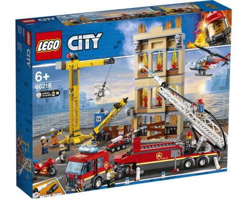 LEGO City Straż pożarna w śródmieściu (60216)