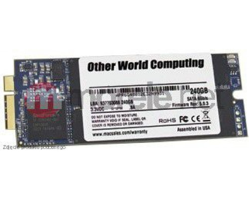 SSD OWC  Aura Pro 6G 480GB Macbook SSD SATA III (OWCSSDAP12K480)
