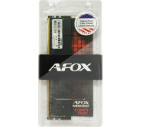 AFOX DDR4, 8 GB, 2666MHz, CL19 (AFLD48FK1P)