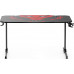 Gaming desk Diablo Chairs X-Mate 1400 Red 140 cmx66 cm