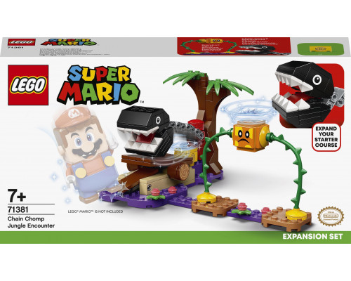 LEGO Super Mario Spotkanie z Chain Chompem w dżungli - zestaw dodatkowy (71381)