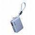 Ugreen 10000mAh Ugreen PB584, USB + USB-C, 33W, wbudowany kabel (Gray)