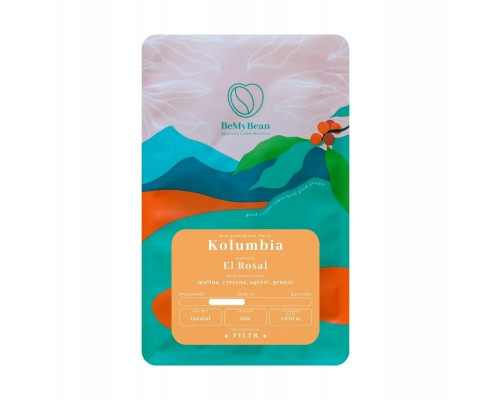 BeMyBean kawa ziarnista Kolumbia El Rosal Filter 250 g