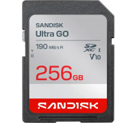 SD  SanDisk Ultra GO SDHC 256 GB Class 10 UHS-I V10 (SDSDUGN-256G-GN6IN)