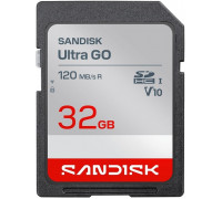 SD  SanDisk Ultra GO SDHC 32 GB Class 10 UHS-I V10 (SDSDUGN-032G-GN6IN)