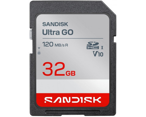 SD  SanDisk Ultra GO SDHC 32 GB Class 10 UHS-I V10 (SDSDUGN-032G-GN6IN)