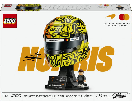 LEGO Editions Kask Lando Norris McLaren Mastercard F1® Team (43023)