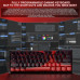 Aula AULA klawiatura gasket WIN60 HE MAX Black+Red WingChun magnetic Switch RGB