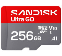 SD  SanDisk Ultra GO MicroSDXC 256 GB Class 10 UHS-I/U1 A1 V10 (SDSQUGN-256G-GN6MN)