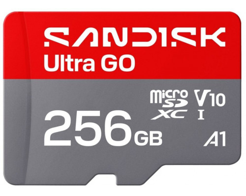 SD  SanDisk Ultra GO MicroSDXC 256 GB Class 10 UHS-I/U1 A1 V10 (SDSQUGN-256G-GN6MN)
