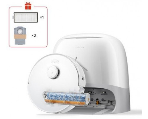 Roborock sprzątający Qrevo Curv 2 FlowX 0,324 l White