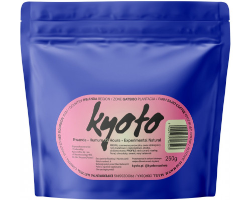 Kyoto - kawa ziarnista Rwanda Humure 72h Experimental Natural Filter 250 g (2101015482)