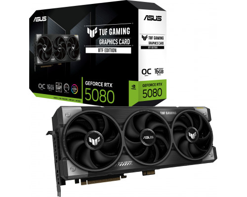 Asus TUF Gaming GeForce RTX 5080 BTF OC 16GB GDDR7 DLSS4 (TUF-RTX5080-O16G-BTF-GAMING)