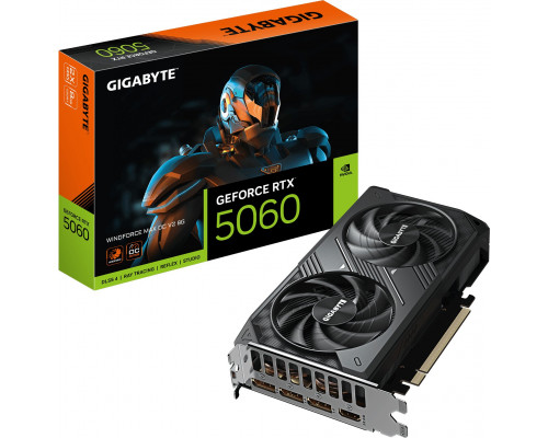 Gigabyte GeForce RTX 5060 WINDFORCE MAX OC V2 8G NVIDIA 8 GB GDDR7 (GV-N5060WF2MAX OCV2-8GD)