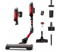Rowenta X-Force Flex 9.60 okurzacz na kiju/szczotka elektryczna Odkurzacz stojący 2 w 1 Bateria Suchy Bez worka 0,44 l 250 w Black, Red (RH2099WO)