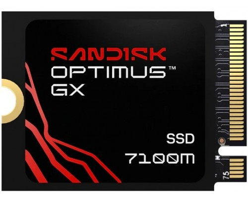 SSD SanDisk Optimus GX 7100M - SSD - 2 TB - wewnętrzny - M.2 2230 - PCIE 4.0 x4 (NVME) (SDSP71200TAT-000E0)
