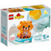 LEGO Duplo Zabawa w kąpieli: pływająca czerwona panda (10964)
